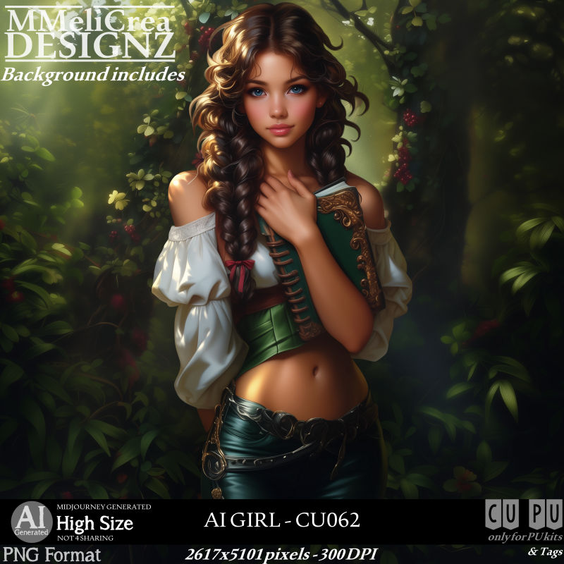 (image for) AI - GIRL CU062 (CU4PU/PNG)